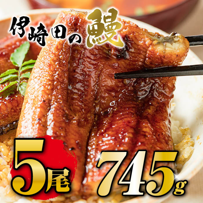 国産 うなぎ蒲焼 5尾入 1尾 約149g