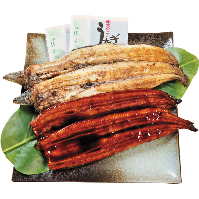 国産 うなぎ蒲焼・白焼 各2尾入 １尾約169g